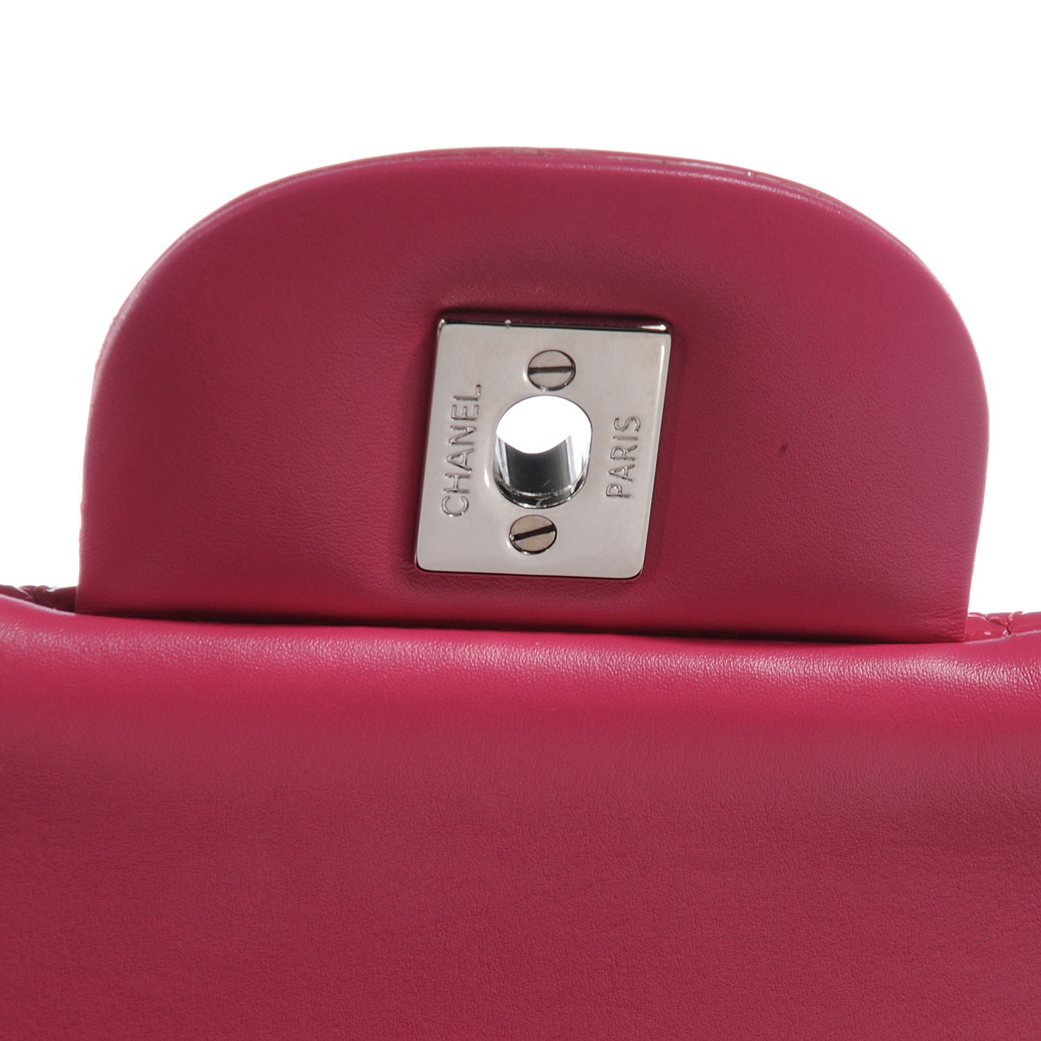 Chanel Patent Jumbo Double Flap Fuchsia 6 of 9