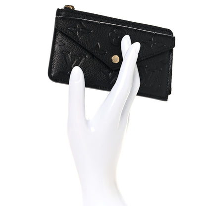 Louis Vuitton Empreinte Recto Verso Card Holder Black 2 of 7
