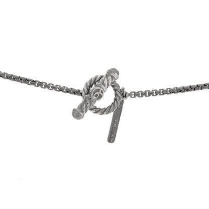 David Yurman Sterling Silver Black Onyx Hematine Elements Chain Necklace 4 of 4