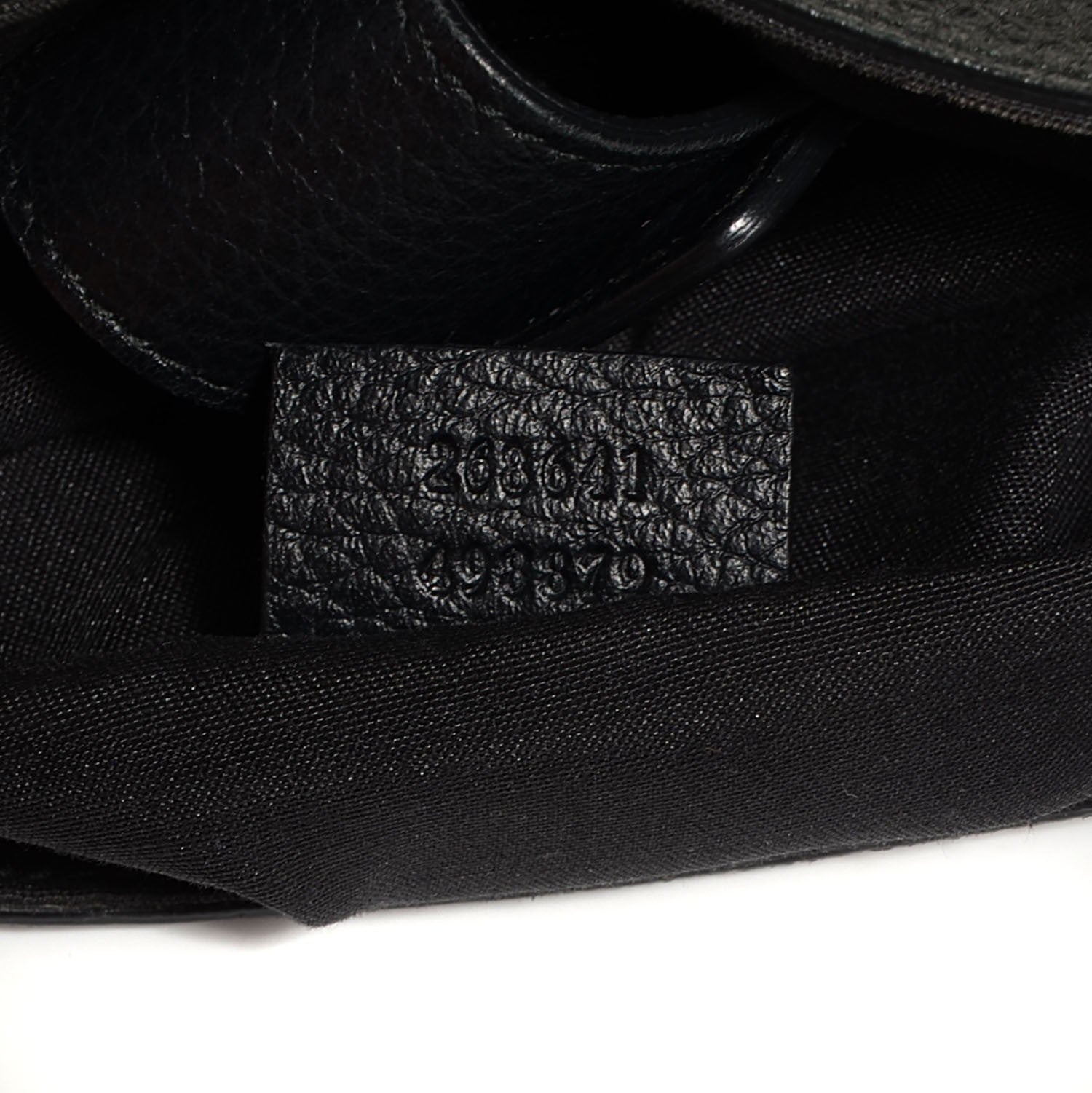 Gucci Monogram Medium Abbey Convertible Tote Black 7 of 7