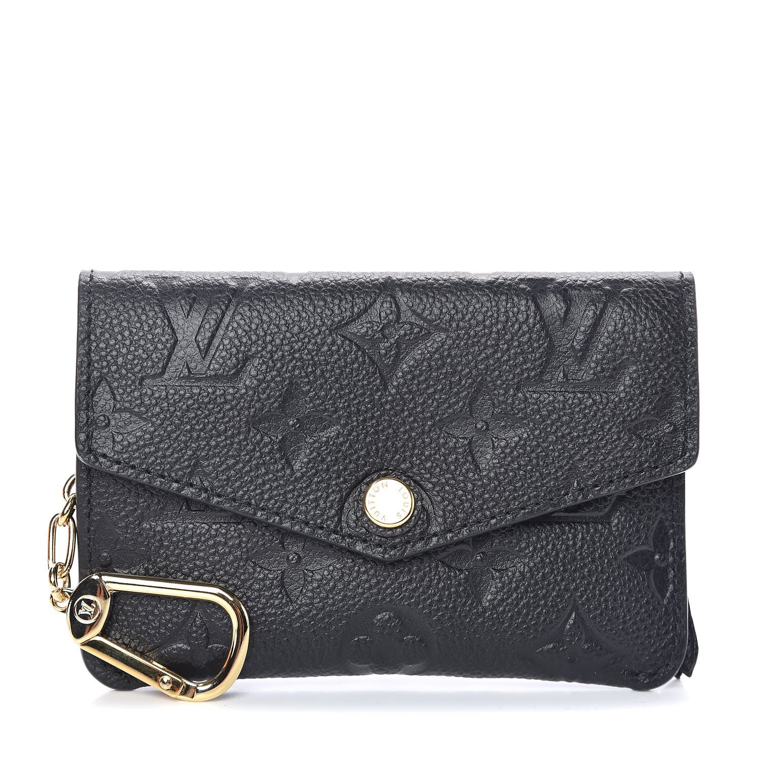 Louis Vuitton Empreinte Key Pouch Black 1 of 8