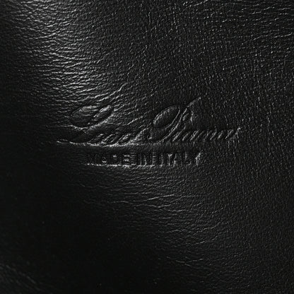Loro Piana Nubuck L19 Extra Pocket Pouch Black Sun Gold 6 of 10