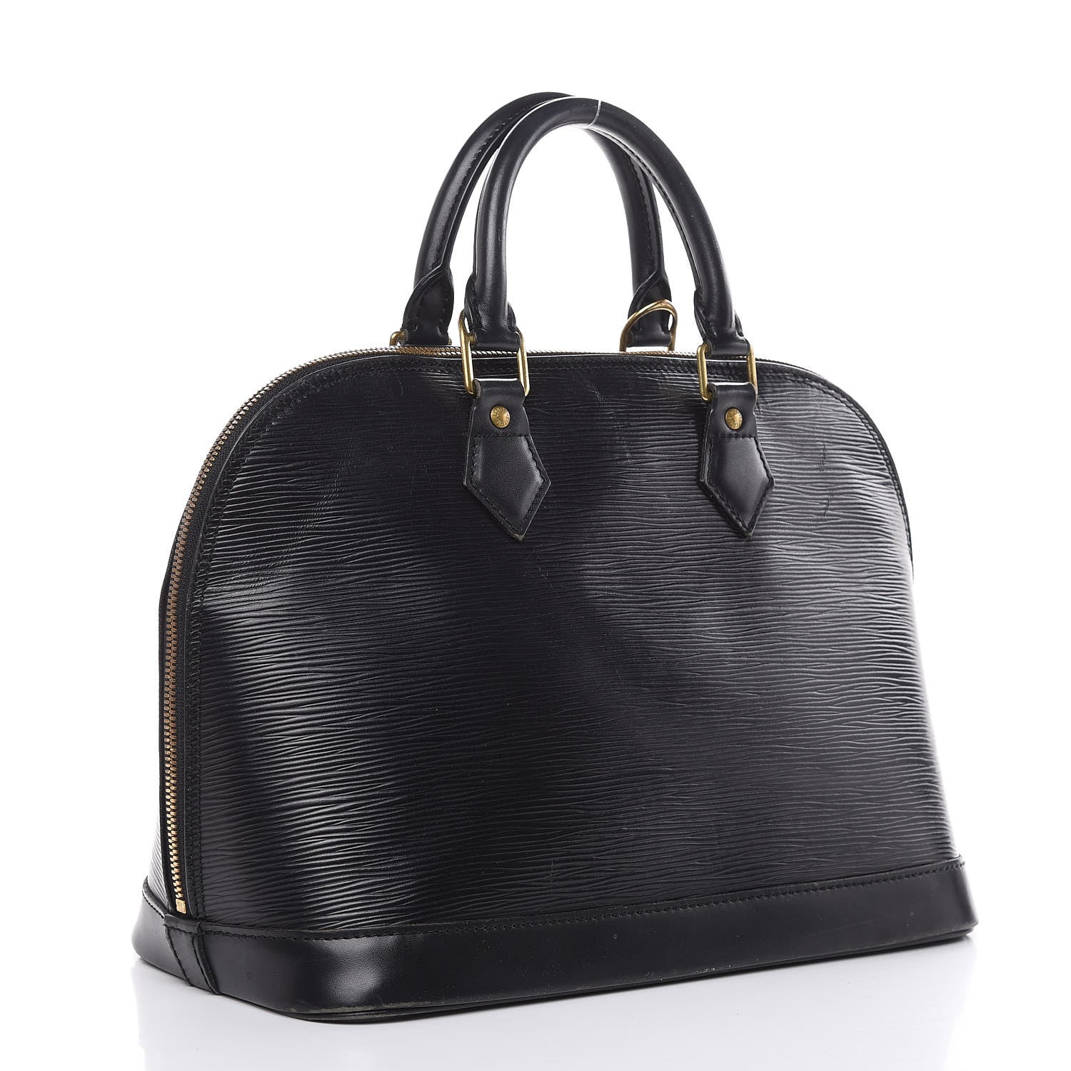 Louis Vuitton Epi Alma PM Black 3 of 24