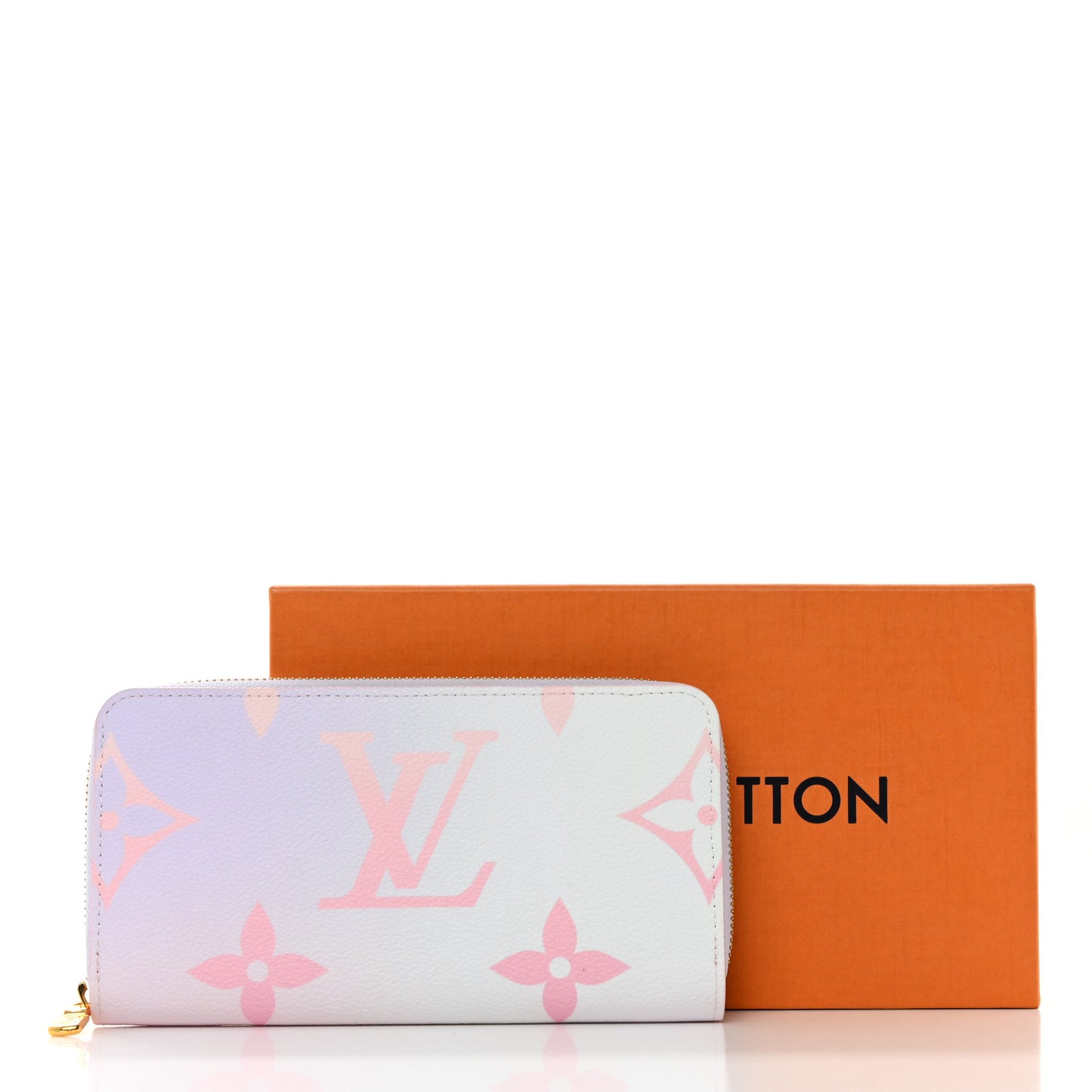 Monogram Giant Spring In The City Zippy Wallet Sunrise Pastel