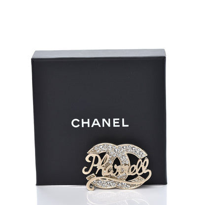 Chanel x Pharrell Williams Crystal Brooch Gold 5 of 5