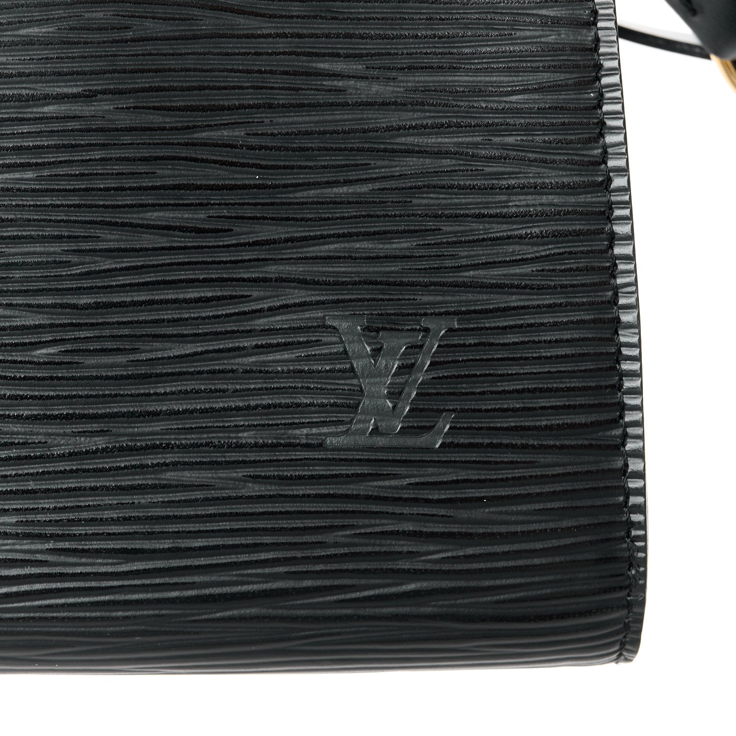Louis Vuitton Epi Pochette Accessories 24 Black 8 of 11
