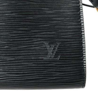 Louis Vuitton Epi Pochette Accessories 24 Black 8 of 11