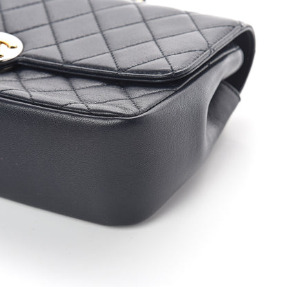 Chanel Calfskin Quilted Mini Rectangular Flap Dark Blue 8 of 8