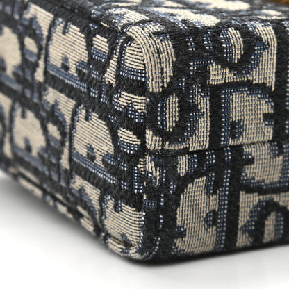 Christian Dior Oblique 30 Montaigne Box Bag Blue 9 of 10
