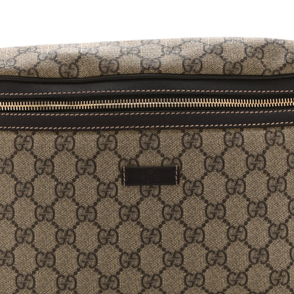 Gucci GG Supreme Monogram Belt Bag Dark Brown 8 of 10