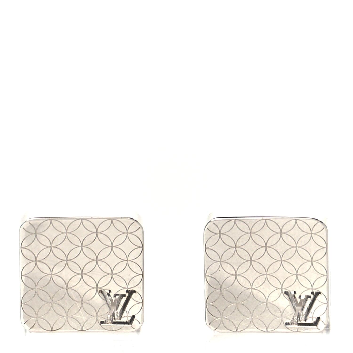 Louis Vuitton Steel Champs Elysees Cufflinks 1 of 5