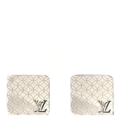 Louis Vuitton Steel Champs Elysees Cufflinks 1 of 5