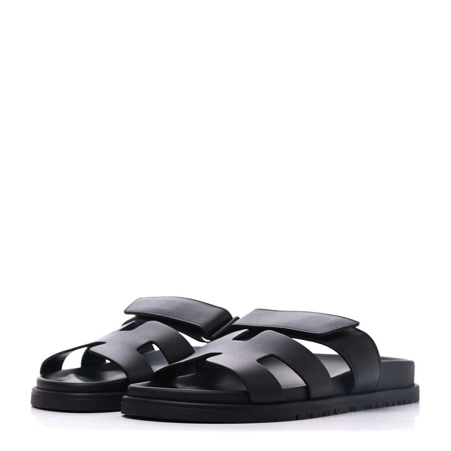 Calfskin Womens Chypre Sandals 37 Black