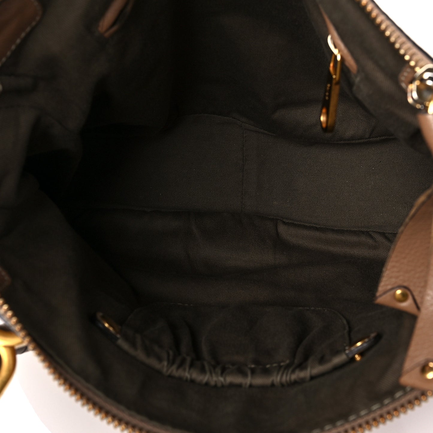 Calfskin Small Marcie Satchel Nut