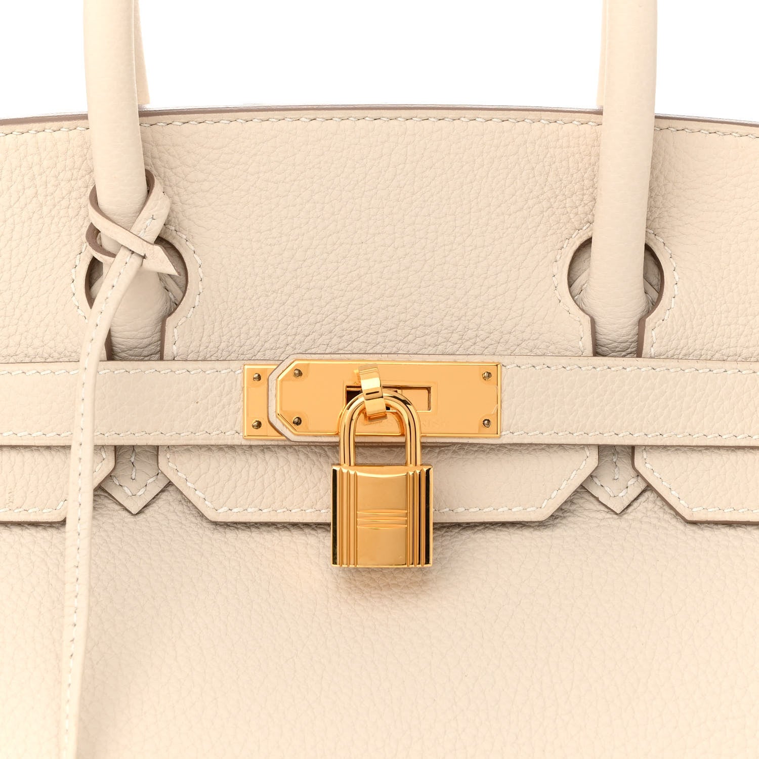 Hermes Togo BIRKIN 30 Craie 6 of 9