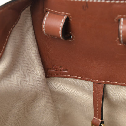 Loewe Calfskin Small Hammock Shoulder Bag Tan 7 of 16