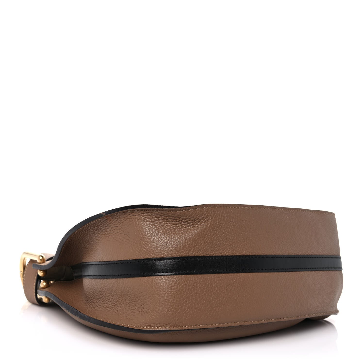 Chloe Grained Calfskin Small Hayley Hobo Nut 4 of 10