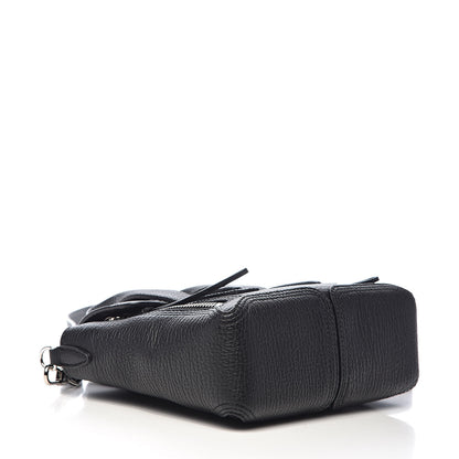 3.1 Phillip Lim 3.1 Textured Calfskin Mini Pashli Satchel Black 4 of 9