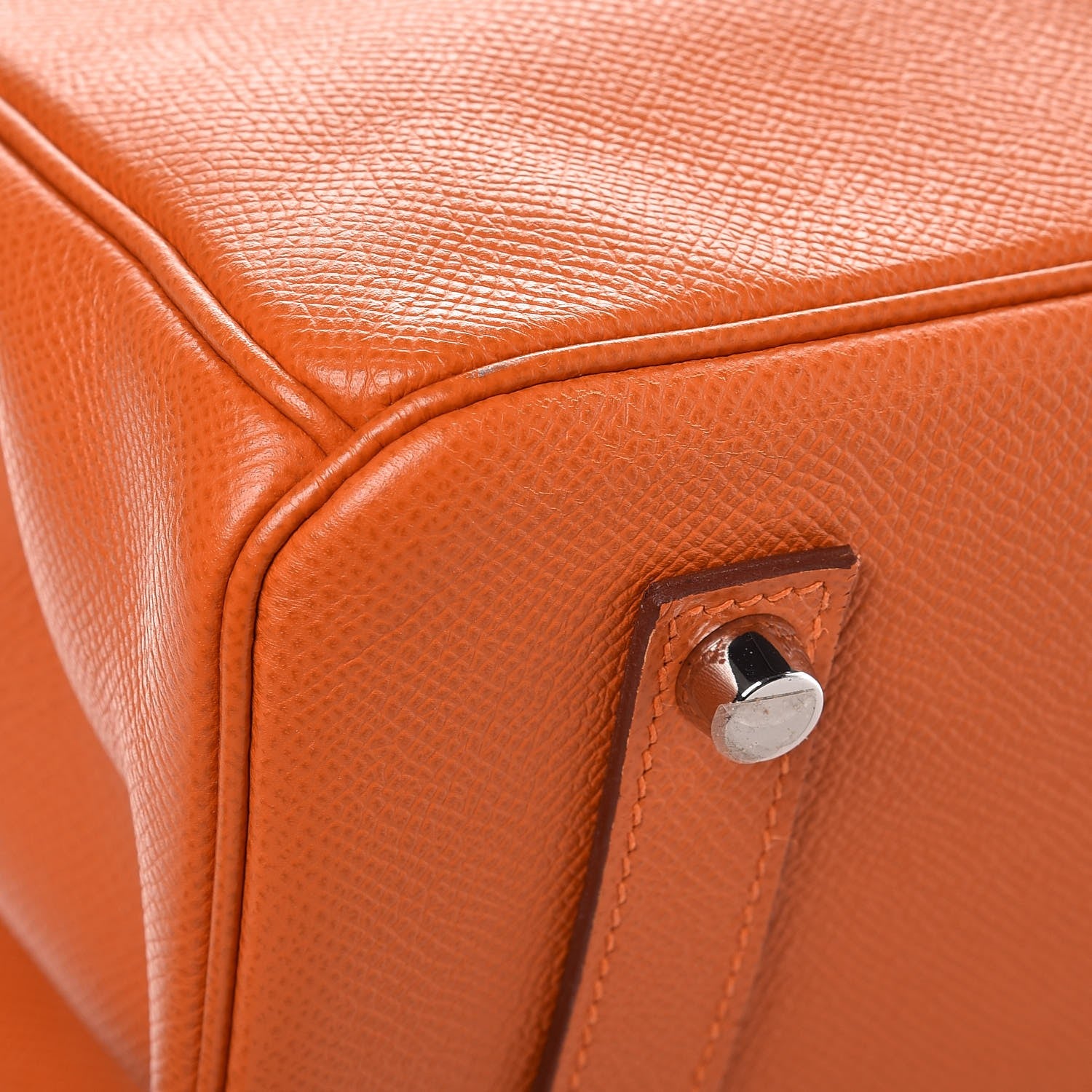Hermes Epsom Birkin 35 Orange 35 of 36