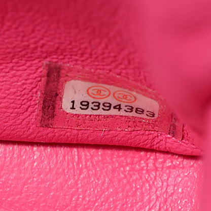 Chanel Lambskin Quilted Mini Rectangular Flap Dark Pink 8 of 9