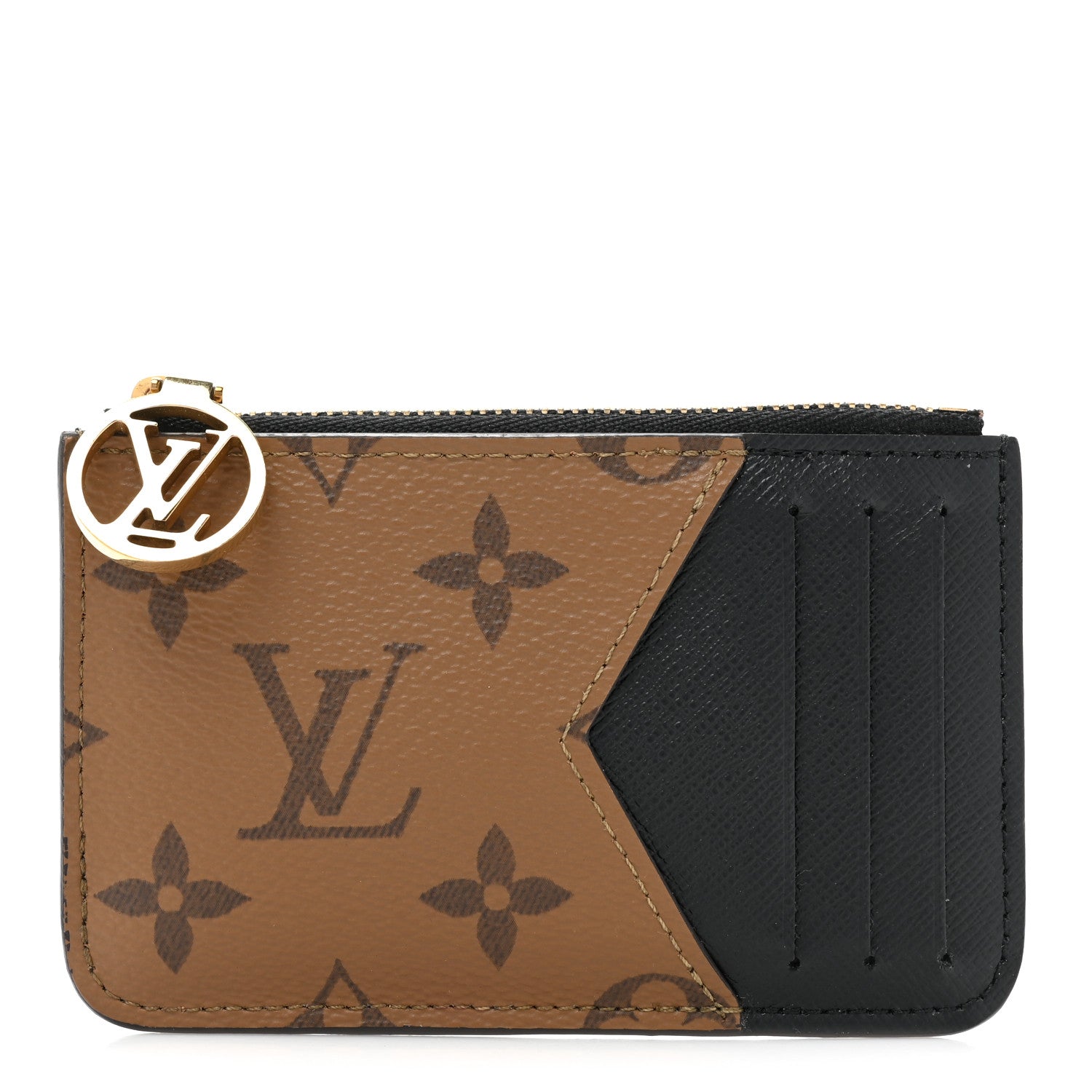 Louis Vuitton Reverse Monogram Zipped Romy Card Holder 1 of 10