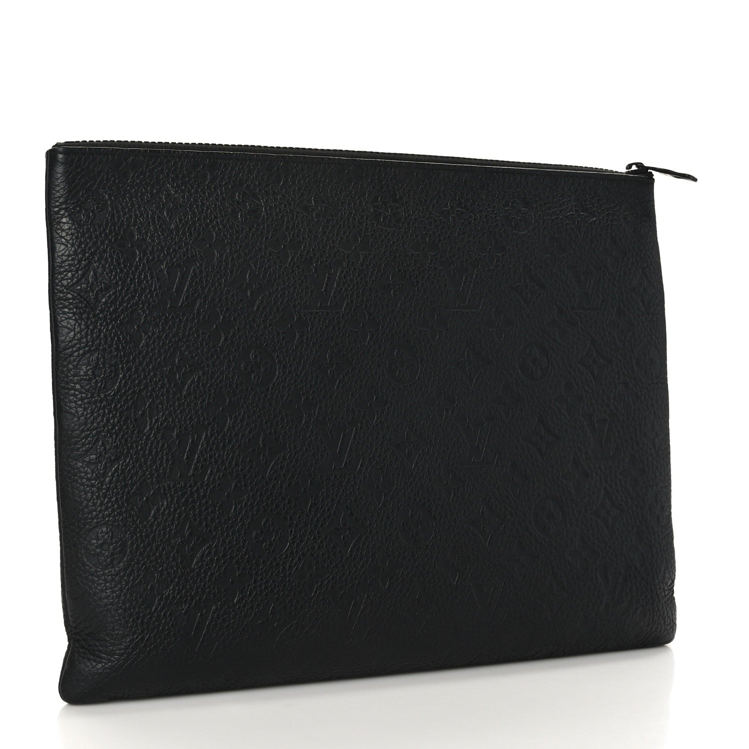 Louis Vuitton Taurillon Monogram Solar Ray A4 Pouch Black 3 of 6