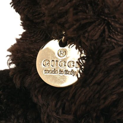 Gucci GG Supreme Monogram Lulu French Poodle Bag Charm Brown 3 of 4