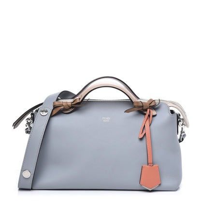 Fendi Vitello Dolce Knotted Medium By The Way Boston Bag Polvere Orzo Multicolor 1 of 9