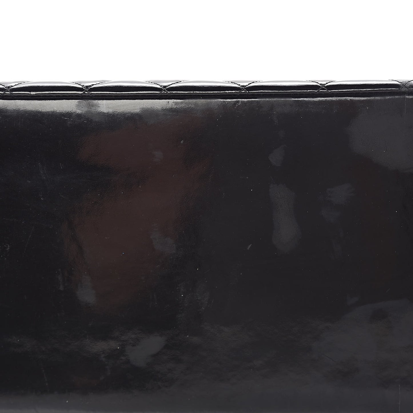 Patent Quilted Grand Shopping Tote GST Black