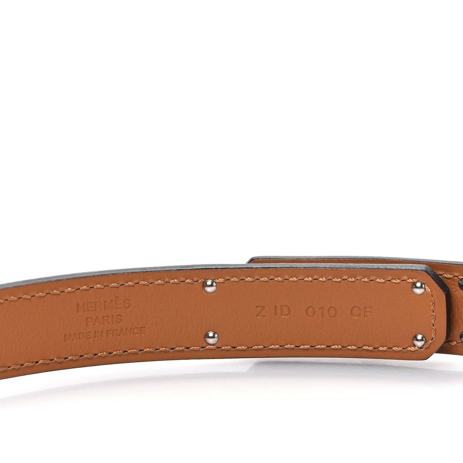 Hermes Epsom Kelly Belt Etoupe 3 of 3