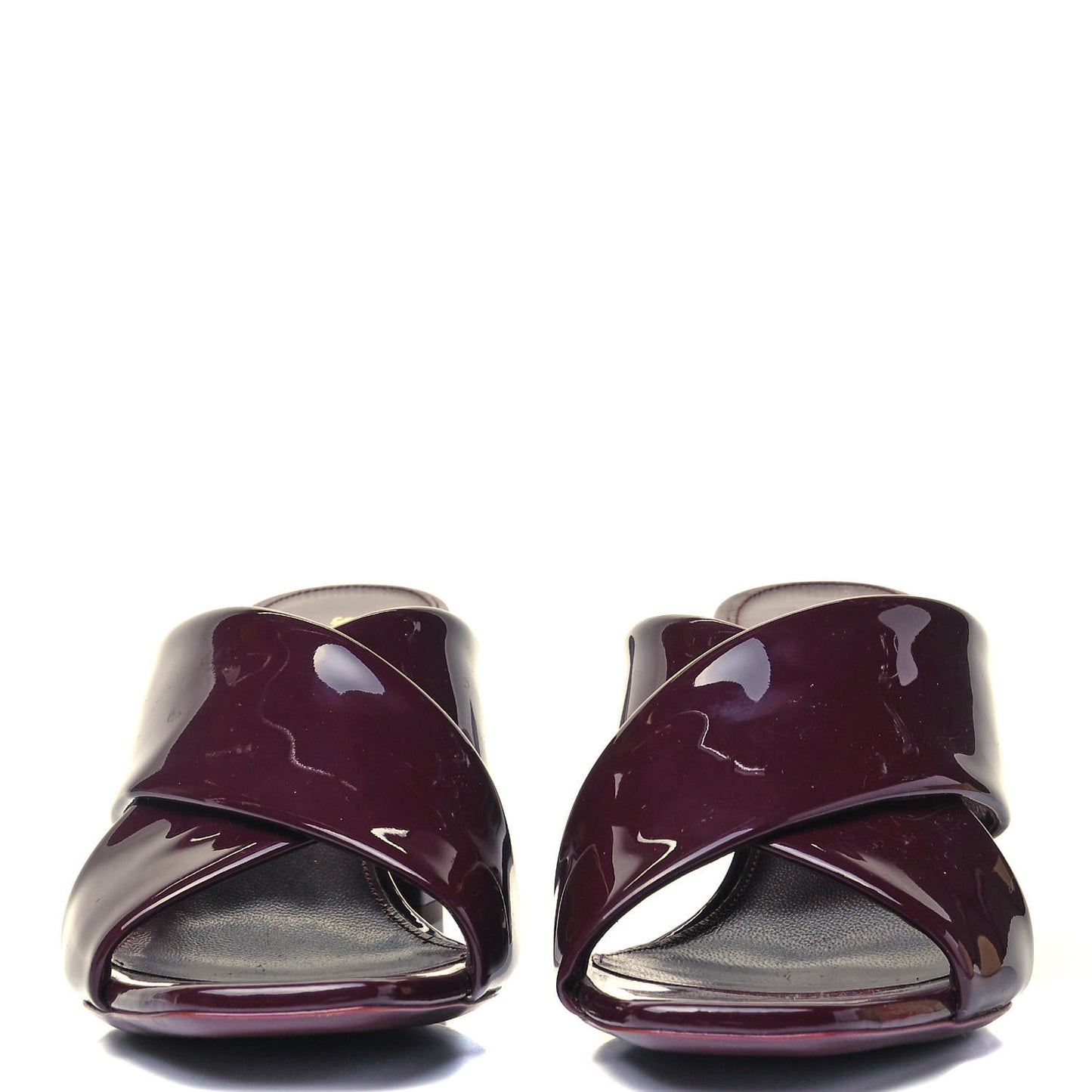 Patent LouLou Mules 38 Barolo