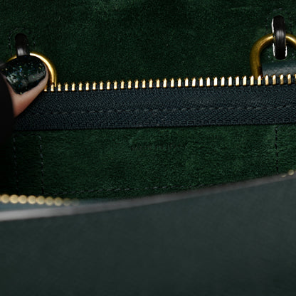 Celine Grained Calfskin Pico Belt Bag Amazone 6 of 9