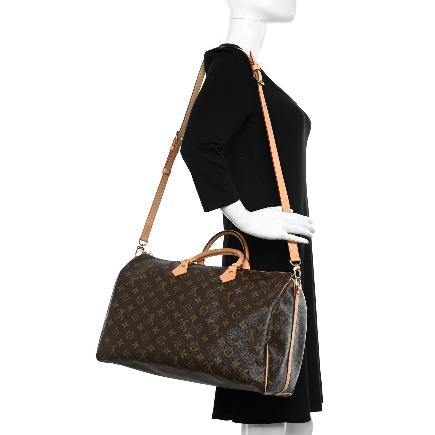 Louis Vuitton Monogram Speedy Bandouliere 40 2 of 10