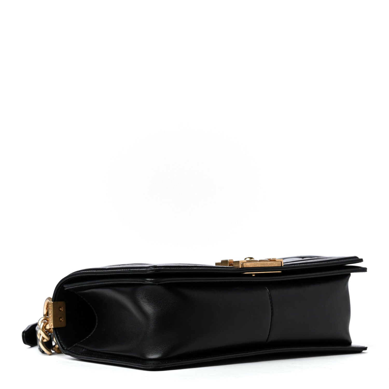 Chanel Lambskin Quilted Medium Boy Flap Black 3 of 4