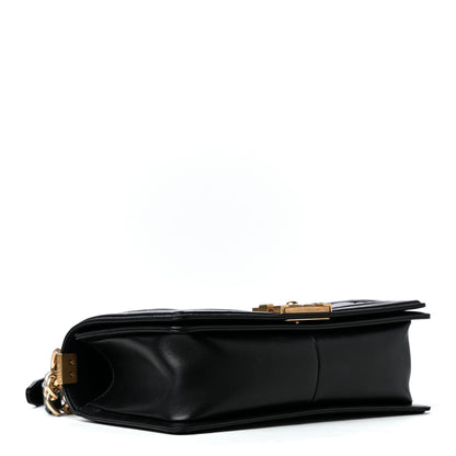 Chanel Lambskin Quilted Medium Boy Flap Black 3 of 4