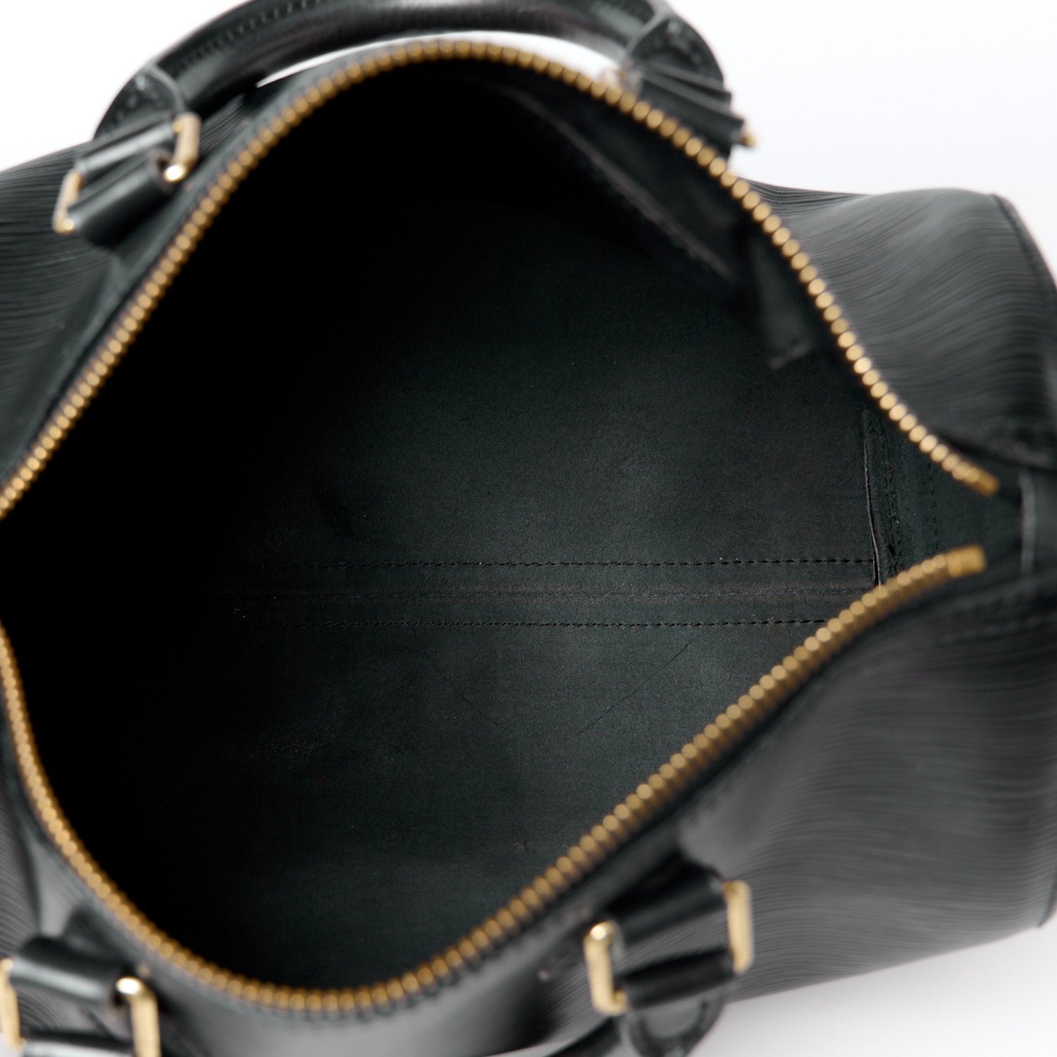 Louis Vuitton Epi Speedy 25 Black 5 of 13