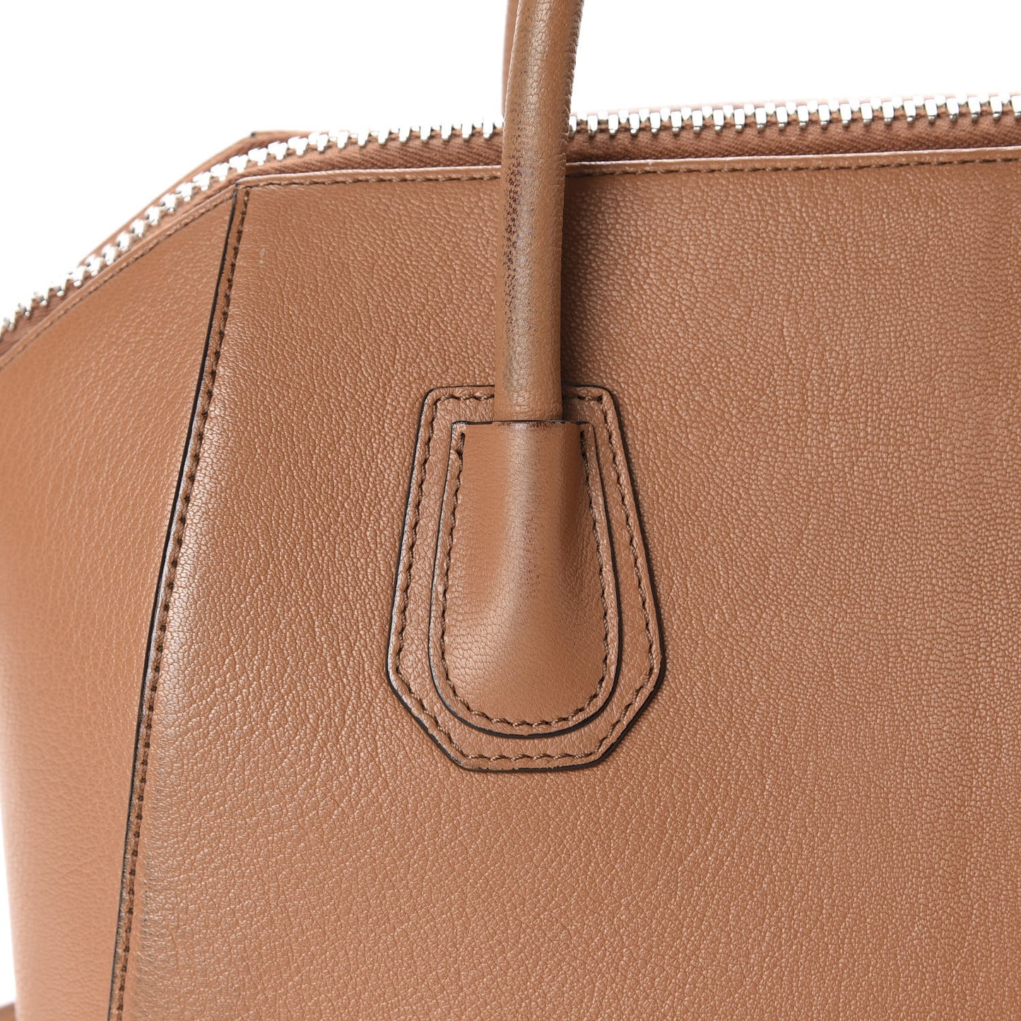 Sugar Goatskin Small Antigona Caramel