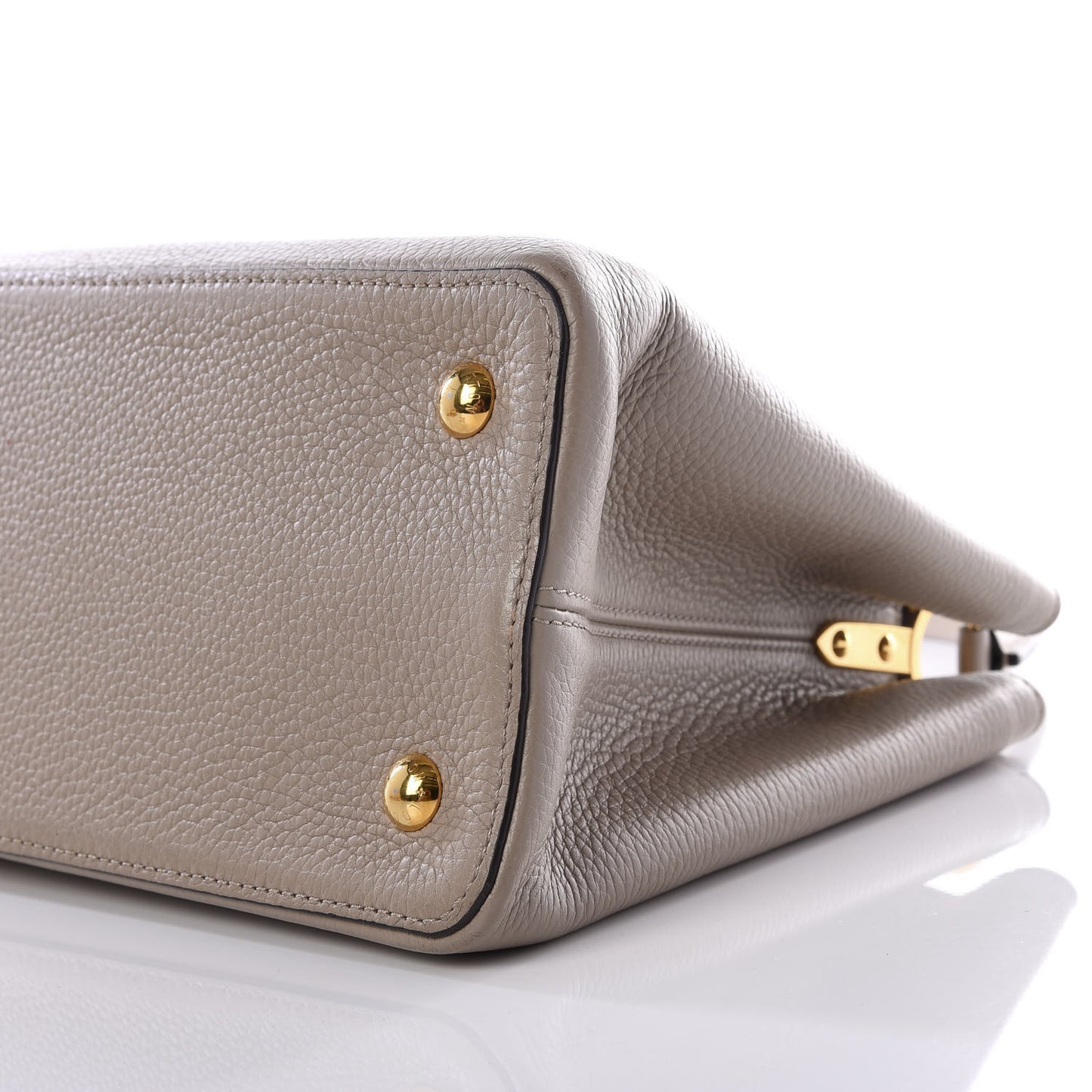 Taurillon Capucines MM Galet