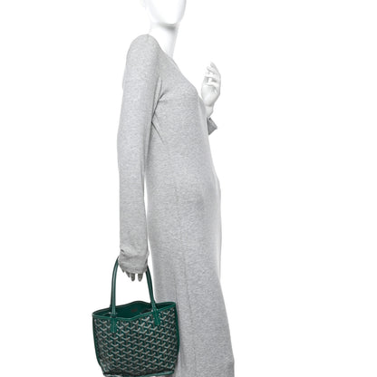 Goyard Goyardine Reversible Mini Anjou Green 2 of 22