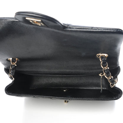 Chanel Lambskin Quilted Mini Rectangular Flap Black 5 of 8