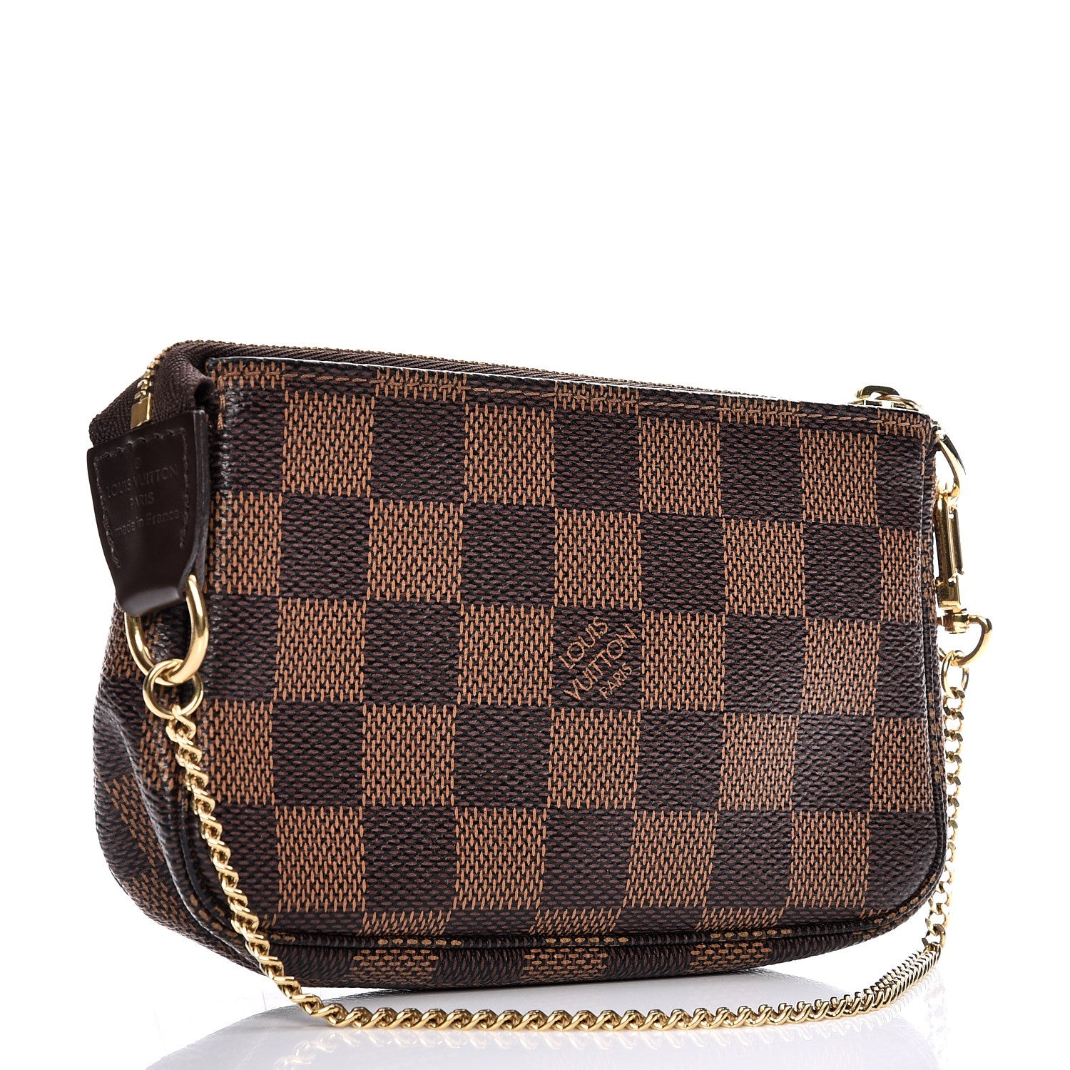 Louis Vuitton Damier Ebene Mini Pochette Accessories 3 of 7
