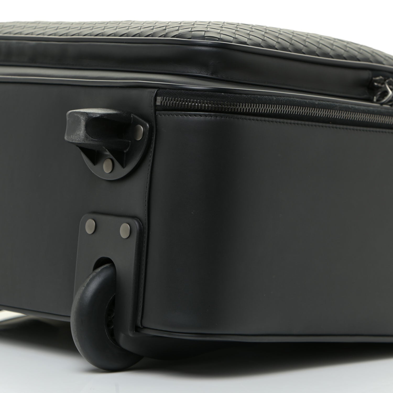Bottega Veneta Nappa Intrecciato Carry On Luggage Black 17 of 50