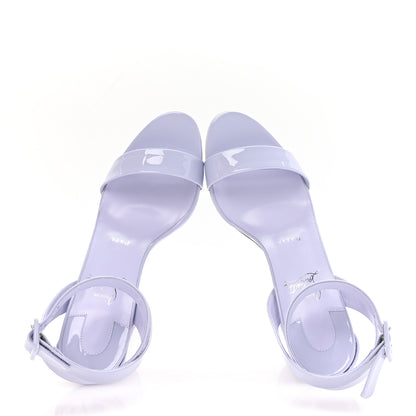 Christian Louboutin Patent Miss Sabina 85 Sandals 40 Skylight 2 of 8