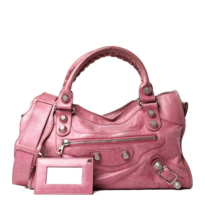 Balenciaga Agneau Giant 21 Silver Hardware City Bubblegum 1 of 15