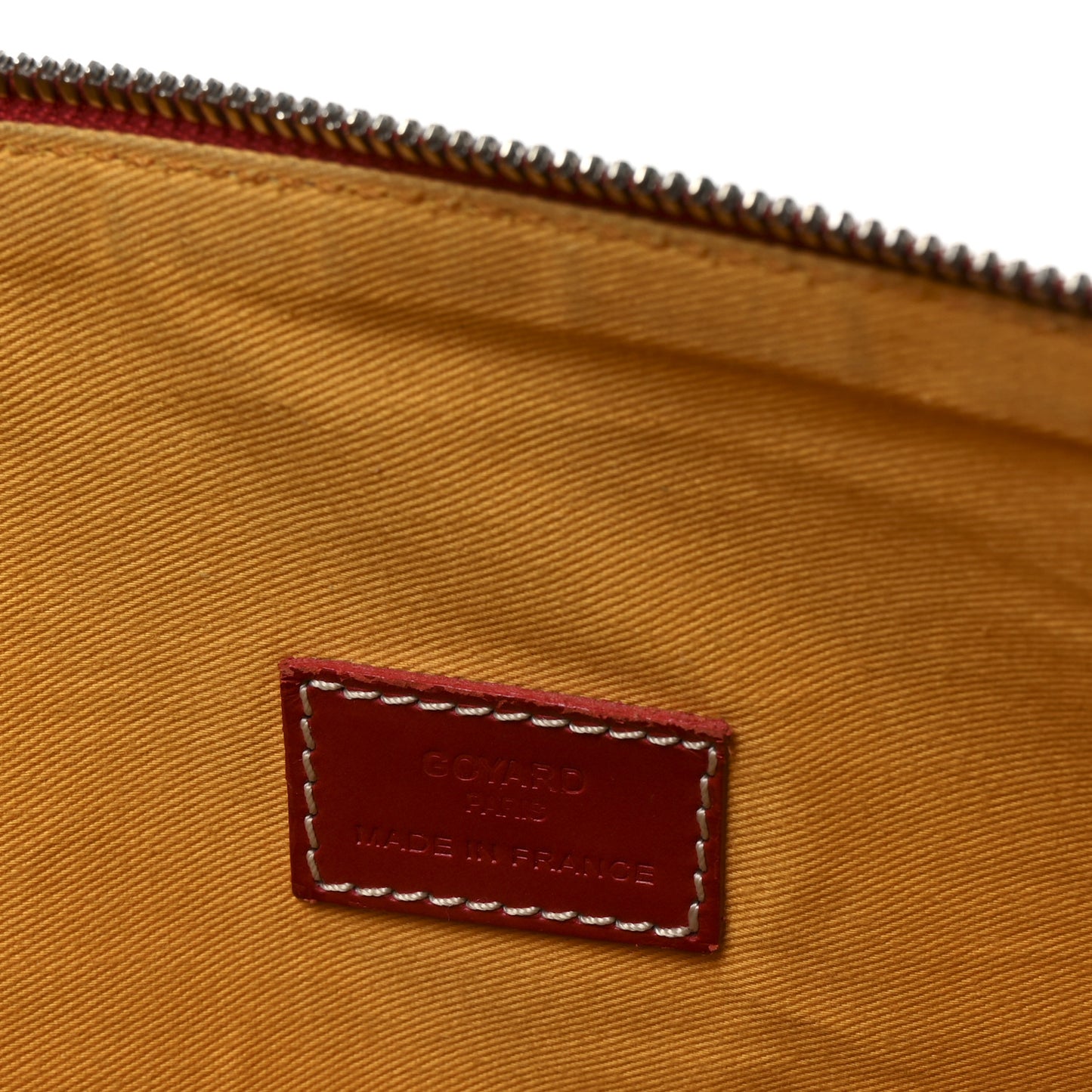Goyardine Senat Pochette GM Red