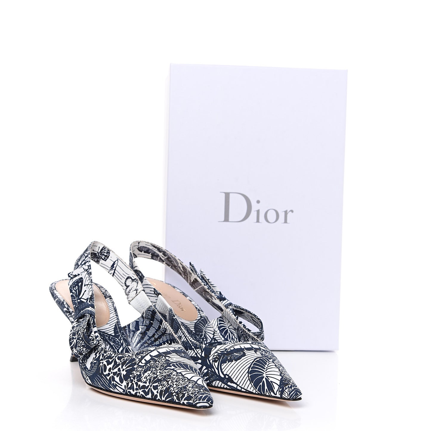 Toile De Jouy Sweet D Slingback Pumps 39 Off White