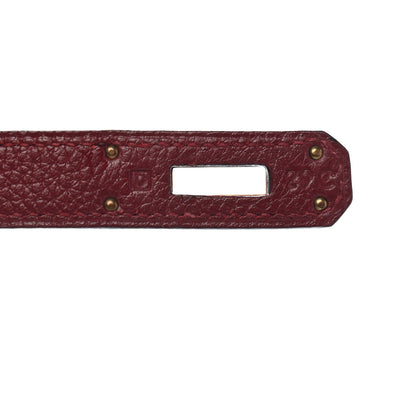 Hermes Fjord Kelly Sellier 35 Rouge H 11 of 19
