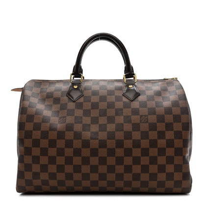 Louis Vuitton Damier Ebene Speedy 35 1 of 10