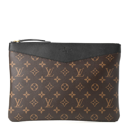 Louis Vuitton Monogram Daily Pouch Black 1 of 6