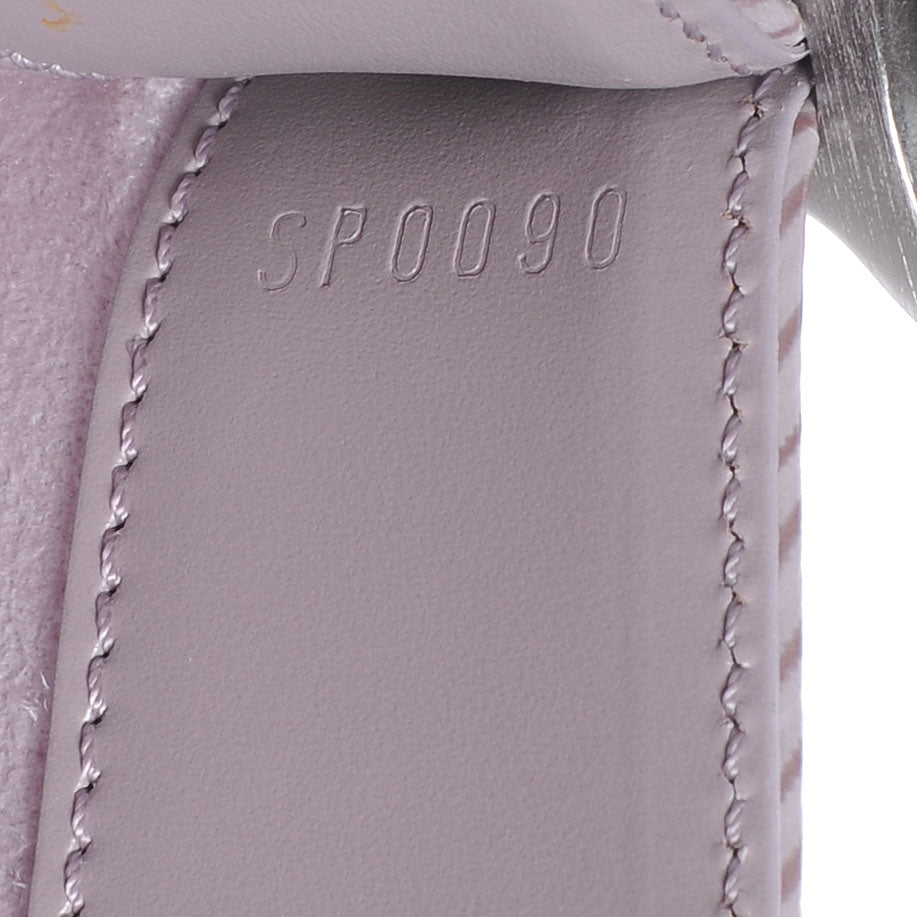 Epi Demi-Lune Pochette Lilac